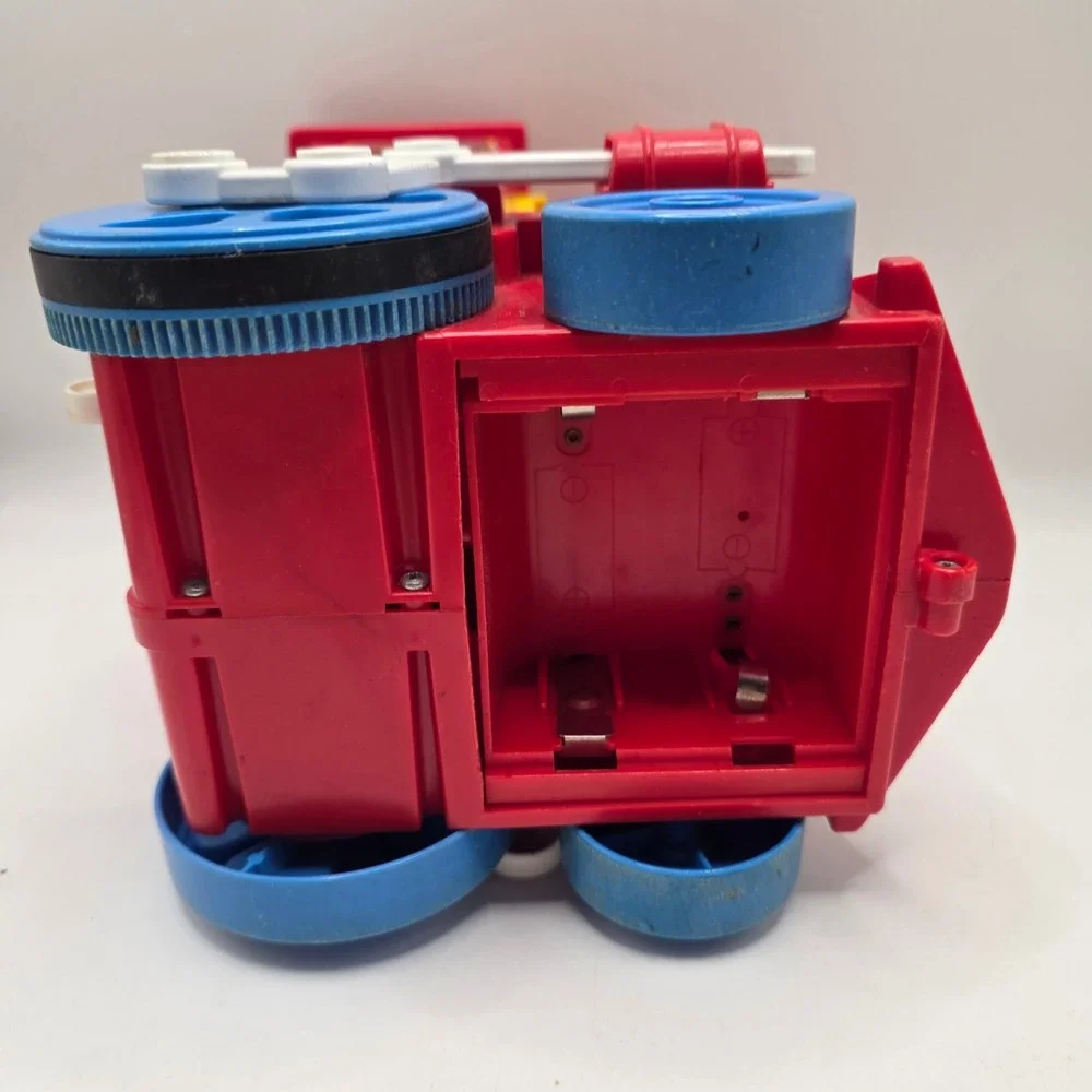 Tomy Chugga Chugga Toy Train Engine Red Vintage 80s Plastic Locomotive As Is